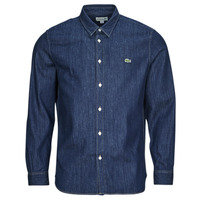 Textil Homem Camisas mangas comprida Lacoste Carnaby CH0197-QJH Azul