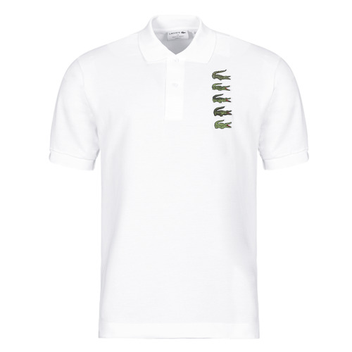 Textil Homem T-shirt mangas compridas Lacoste PH3474-001 Branco