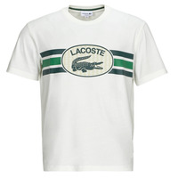 Textil Homem T-Shirt mangas curtas Lacoste T-shirt TH1415-70V Branco