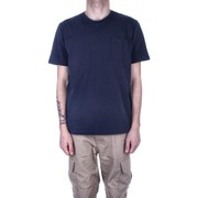 Loose tee-shirt in organic cotton jersey with printed DKNY logo at fro