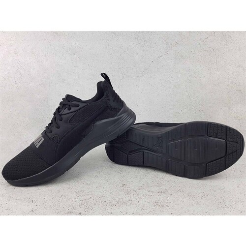 Puma Wired Run Pure JR Preto