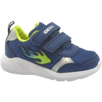 Sapatos Criança Sapatilhas Geox GEO-E23-B354UC-JL-a Azul