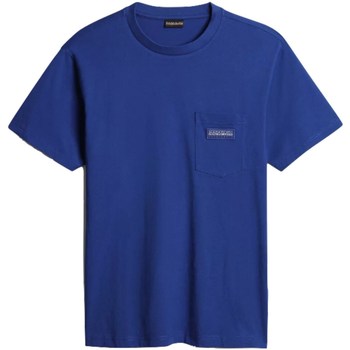 Textil Homem T-Shirt mangas curtas Napapijri NP0A4GBP Azul