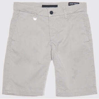 Textil Rapaz Calça Juvenil Look Jeans Sarja Bolso Uti MKSH00077-FA800168-9066-7-19 Bege