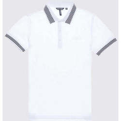 Textil Rapaz T-shirts e Pólos Antony Morato MKKS00606-FA100083-1000-1-19 Branco