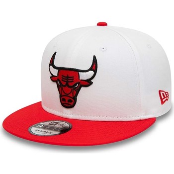 Acessórios Homem Boné New-Era Chicago Bulls Crown Patches 9FIFTY Branco