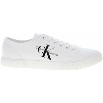 Sapatos Homem Sapatilhas Calvin Klein Jeans YM0YM00306YBR Branco