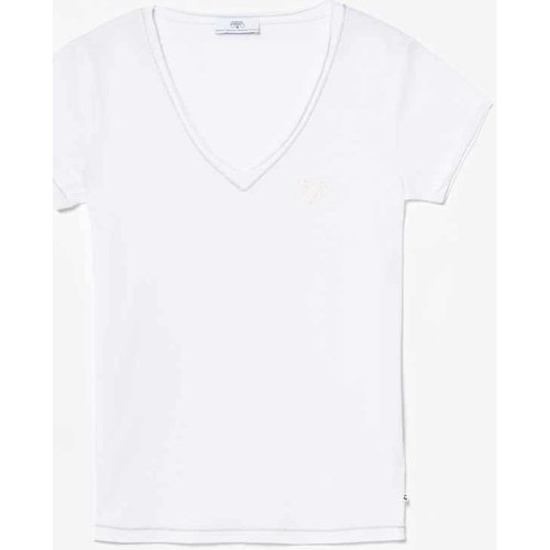 Textil Mulher T-shirts e Pólos Le Temps des Cerises T-shirt SMALLVTR Branco