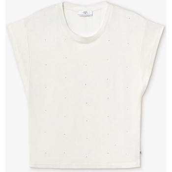 Textil Mulher Almofada de cadeira Toalha de praiaises T-shirt OVERS Branco
