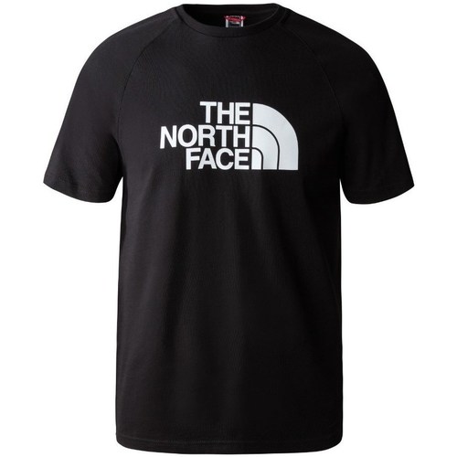 Textil Homem T-Shirt mangas curtas The North Face Raglan Easy Tee Preto