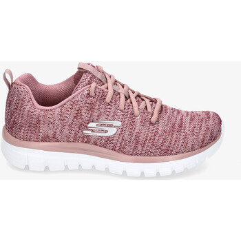 Sapatos Mulher Sapatilhas Skechers 12614 Bege