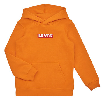 Textil Rapaz Sweats Levi's LVN BOXTAB PULLOVER HOODIE Laranja