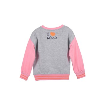TEAM HEROES  SWEAT MINNIE MOUSE Rosa / Cinza