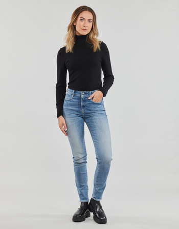 Textil Mulher Calças Jeans Wear G-Star Raw ACE 2.0 SLIM STRAIGHT WMN Azul claro