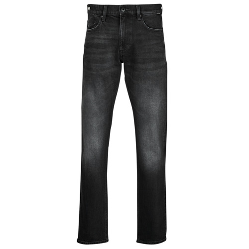 Textil Homem Calças Jeans Skinny-Jeans G-Star Raw MOSA STRAIGHT Preto