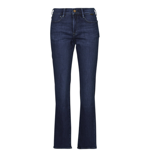 Textil Mulher Calças Jeans Togo G-Star Raw ACE 2.0 SLIM STRAIGHT WMN Azul escuro