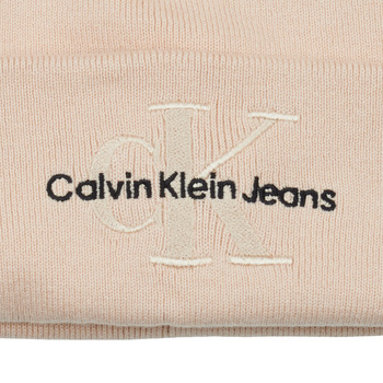 Calvin Klein Jeans MONOLOGO EMBRO BEANIE Bege