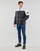 Textil Homem Quispos Calvin Klein Jeans BLOCKING NON-DOWN PUFFER JACKET Preto / Branco