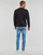 Textil Homem Sweats pfc Calvin Klein Jeans MONOLOGO CREW NECK Preto