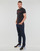 Textil Homem T-Shirt mangas curtas Calvin Klein Jeans CORE INSTITUTIONAL LOGO SLIM TEE Preto / Vermelho