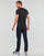 Textil Homem T-Shirt mangas curtas Calvin Klein Jeans CORE INSTITUTIONAL LOGO SLIM TEE Preto / Vermelho