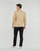 Textil Homem Sweats Calvin Klein Jeans VARSITY CURVE CREW NECK Bege