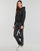 Textil Mulher Sweats Calvin Klein Jeans WOVEN LABEL HOODIE Preto