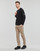 Textil Homem camisolas Calvin Klein Jeans BADGE EASY SWEATER Preto