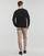 Textil Homem camisolas Calvin Klein Jeans BADGE EASY SWEATER Preto