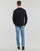 Textil Homem Sweats Calvin Klein Jeans MONOLOGO STENCIL CREW NECK Preto
