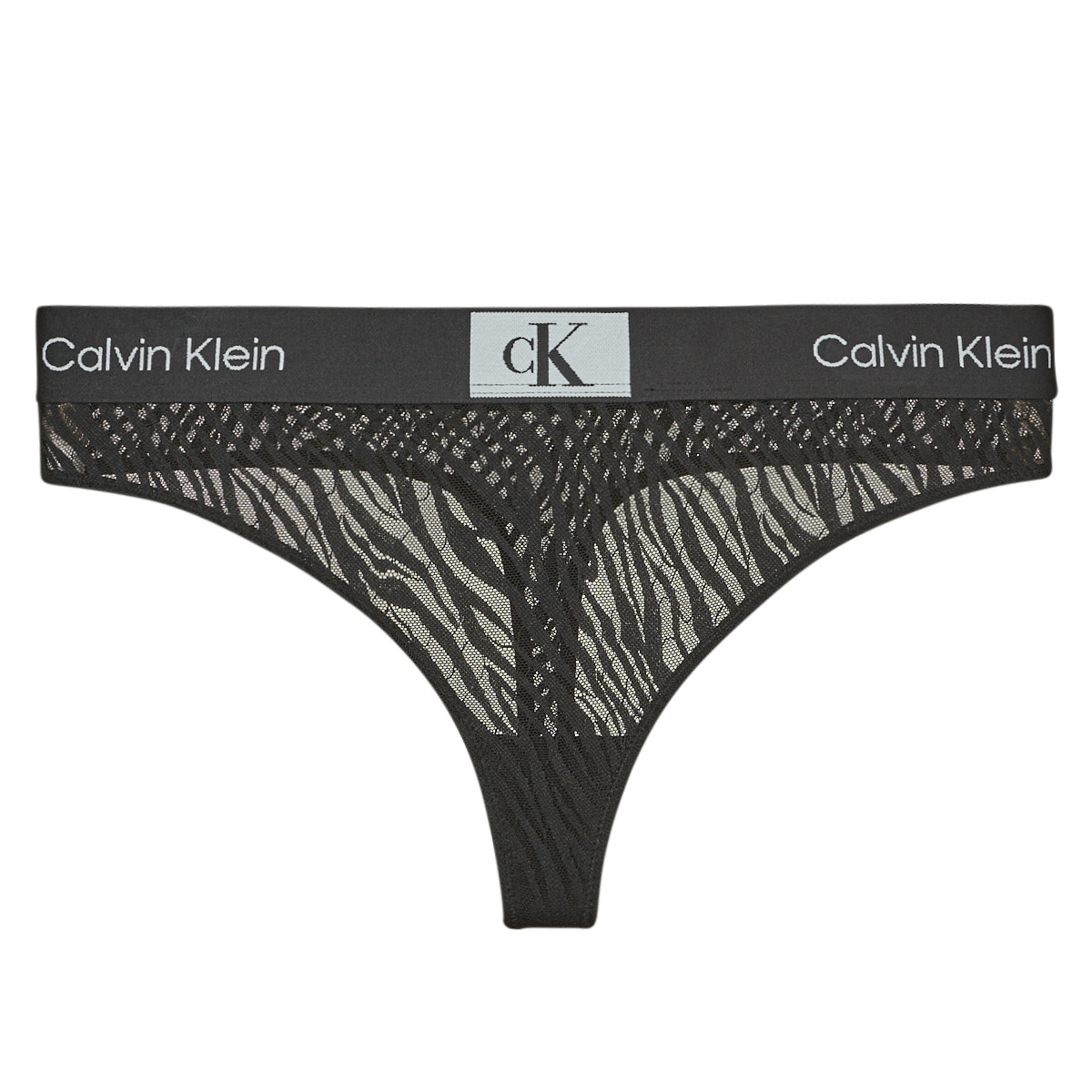 Calvin Klein Jeans MODERN THONG Preto - Entrega gratuita