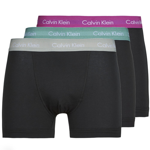 Roupa de interior Homem Boxer Calvin Klein Jeans Essential TRUNK X3 Preto