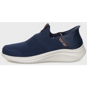 Sapatos Homem Sapatilhas Schuhe Skechers SLIP-INS: ULTRA FLEX 3.0 - SMOOTH STEP Azul
