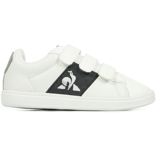 Sapatos Criança Sapatilhas Le Coq Sportif Courtclassic PS 2 Tones Branco