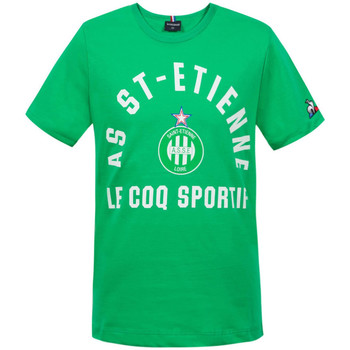 Textil Criança Tusty logo-print cotton T-shirt Le Coq Sportif  Verde