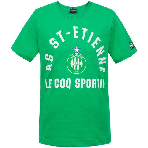 Textil Rapaz Ess Tee Ss N°4 M Le Coq Sportif  Verde