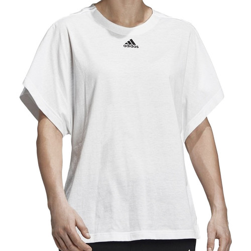 Textil Mulher T-Shirt mangas curtas adidas Originals  Branco