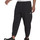 Textil Homem adidas Outdoors 3 stripe zip hooded windbreaker in black and purple  Preto