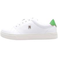 Sapatos Mulher Sapatilhas Tommy Hilfiger ELEVATED ESSENTIAL COURT SNEAKER Verde