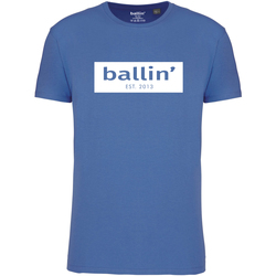 Textil Homem T-Shirt mangas curtas Ballin Est. 2013 Cut Out Logo sweater Shirt Azul