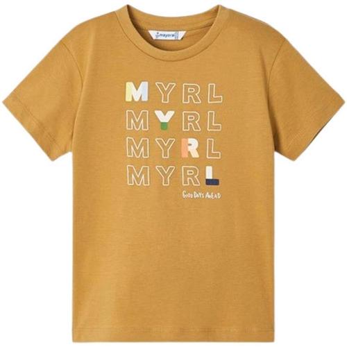 Textil Rapaz T-shirts e Pólos Mayoral  Bege