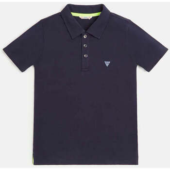 Textil Rapaz T-shirts e Pólos Guess P2214 L2GP02-G7V2-3-22 Azul