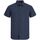 Textil Rapaz Camisas mangas comprida Jack & Jones 12223332 SLUB SS-NAVY BLAZER Azul
