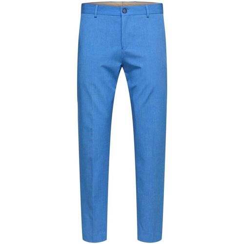 Textil Homem Calças Selected 16088564 SLIM-LIAM-BRIGHT COBALT Azul