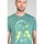 Textil Homem T-shirts e Pólos Le Temps des Cerises T-shirt WITEK Verde