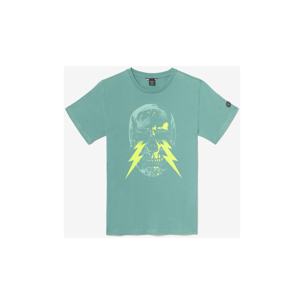 Textil Homem T-shirts e Pólos Le Temps des Cerises T-shirt WITEK Verde