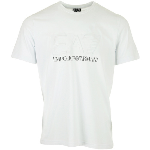 Textil Homem T-Shirt mangas curtas Emporio Armani Tee Branco
