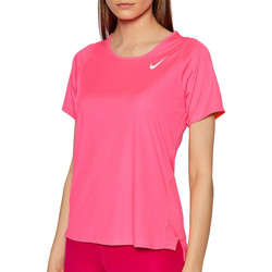 Textil Mulher T-Shirt tops mangas curtas Nike  Rosa
