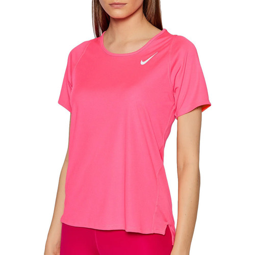 Textil Mulher T-Shirt mangas curtas Nike  Rosa