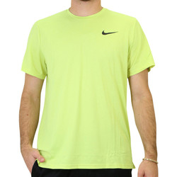 Textil Homem T-shirts e Pólos nike Blanco  Amarelo
